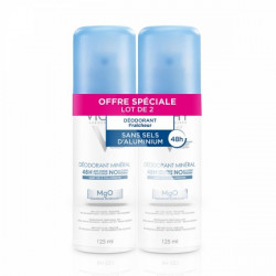 Deodorant Aerosol Mineral 48H Set Of 2X125Ml